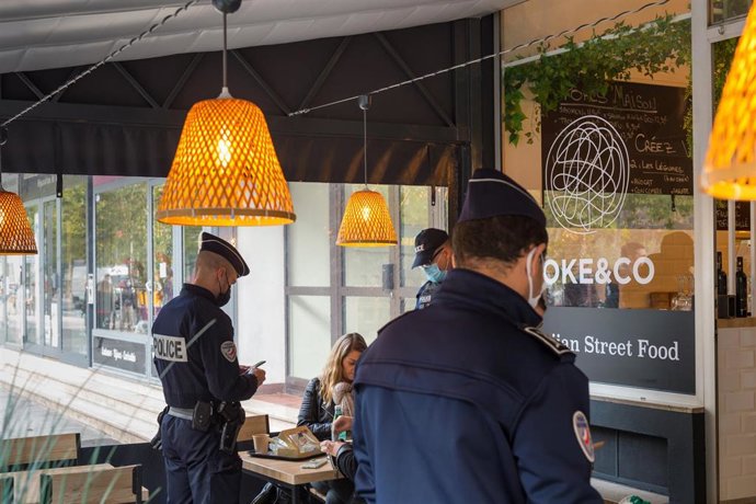 Imagen de archivo de la Policía francesa