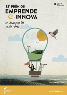 Archivo - Cartel del Premio Emprende e Innova 2022