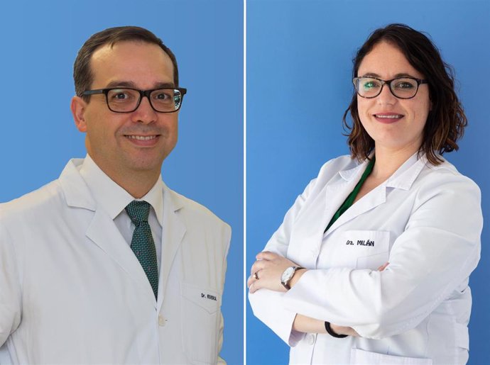 Dr. Mario Riverol y Dra. Ángela Milán, especialistas del Departamento de Neurología de la Clínica Universidad de Navarra