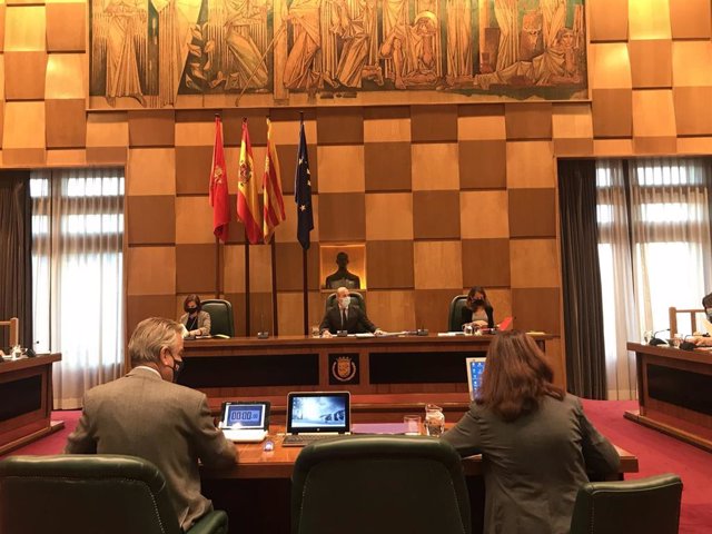 Presidencia del pleno del Ayuntamiento de Zaragoza