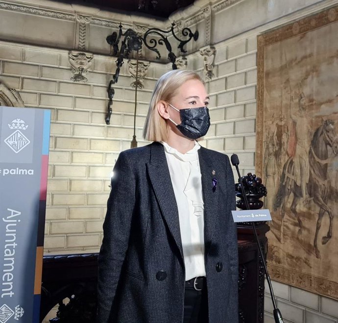 La portavoz de Ciudadanos en el Ayuntamiento de Palma, Eva Pomar.