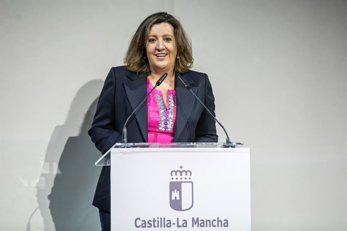 La consejera de Economía, Empresas y Empleo, Patricia Franco, inaugura el VI Foro de Captación de Inversiones de Castilla-La Mancha.