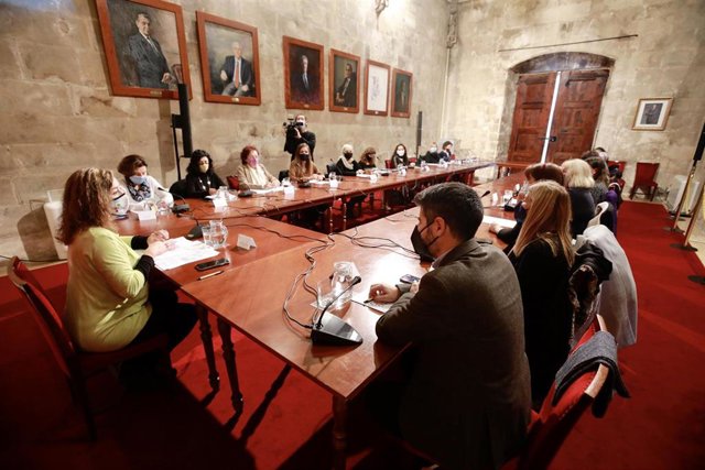 Reunión del Govern con istituciones y entidades para analizar la situación actual en materia de violencia machista.