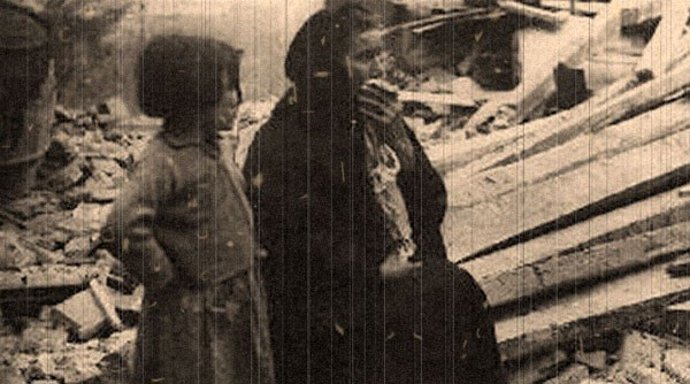 Fotografía tomada durante la Guerra Civil