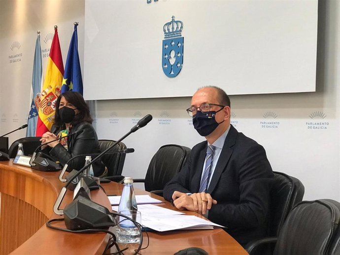 El secretario xeral de Cultura, Anxo Lorenzo, presenta el II plan estratégico de la CDC en comisión parlamentaria