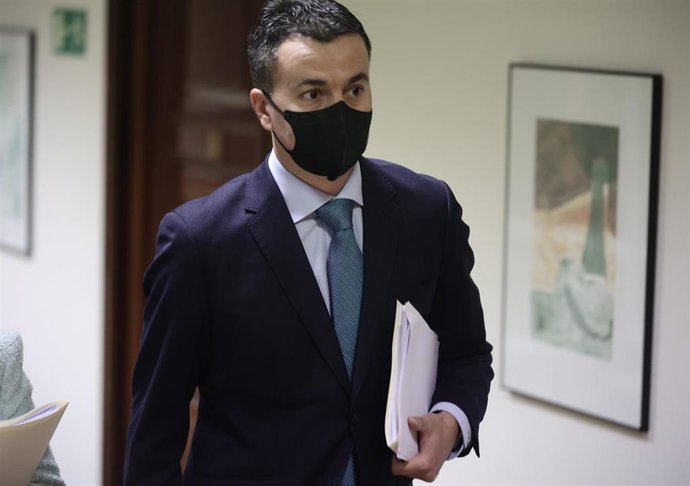 El portavoz del Grupo Parlamentario Socialista en el Congreso de los Diputados, Héctor Gómez.