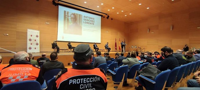 Acto de reconocimiento al colectivo de Protección Civil por sus 40 años de entrega y dedicación a la sociedad murciana