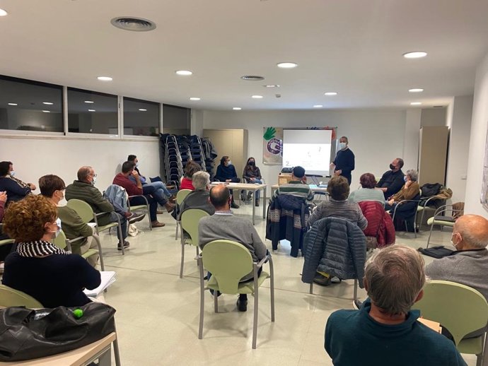 Encuentro organizado por el Ayuntamiento de Palma para dar a conocer el nuevo Plan General.