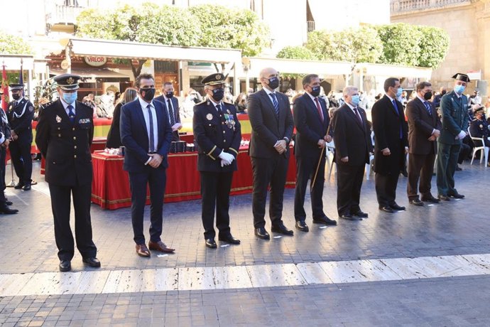 Acto institucional del Día de San Patricio, patrón de la Policía Local