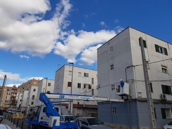 Archivo - Actuaciones en el barrio de Camp Redó.