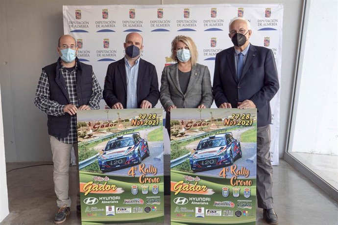 Presentación del Rallye de la Villa de Gádor.
