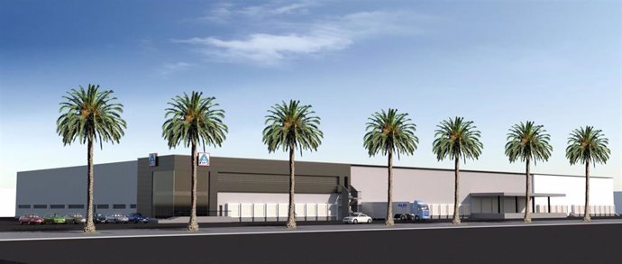 Proyecto de la plataforma Logística ALDI en Gran Canaria