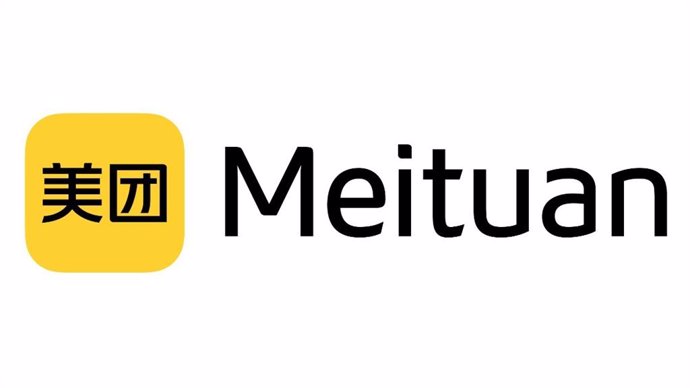Archivo - Logo de la empresa china Meituan.