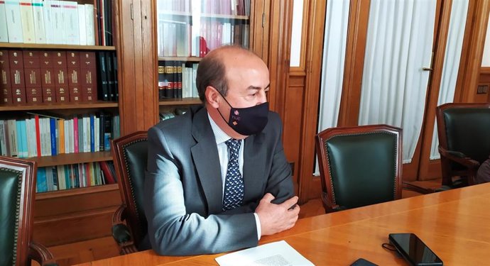 El presidente del Tribunal Superior de Justicia de Catalunya (TSJC), Jesús María Barrientos.