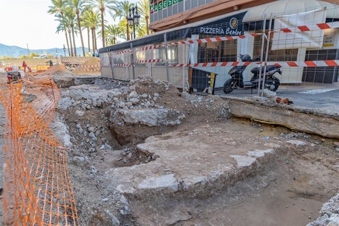 Restos de la histórica torre de Santa Ana, en Cullera