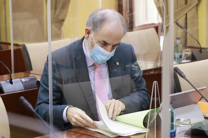 Archivo - El diputado andaluz de Vox Macario Valpuesta