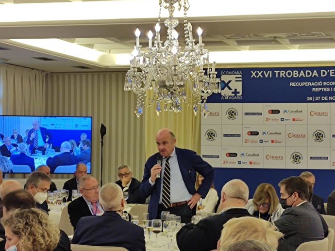 El president del Banc Central Europeu (BCE), Luis de Guindos
