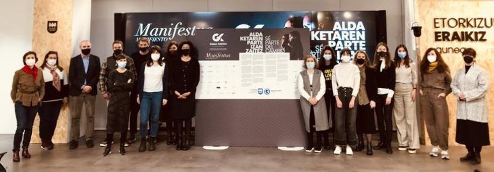 Firma del manifiesto del cluster GK Green Fashion