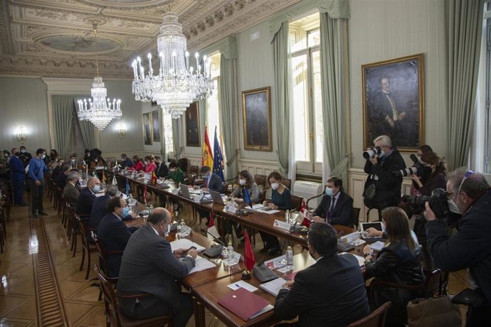 Imagen de la reunión del Comité Preparatorio, de Impulso, y Seguimiento de la Conferencia de Presidentes