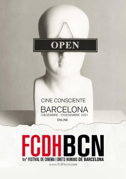 Cartel del XVIII Festival de Cine y Derechos Humanos de Barcelona 2021