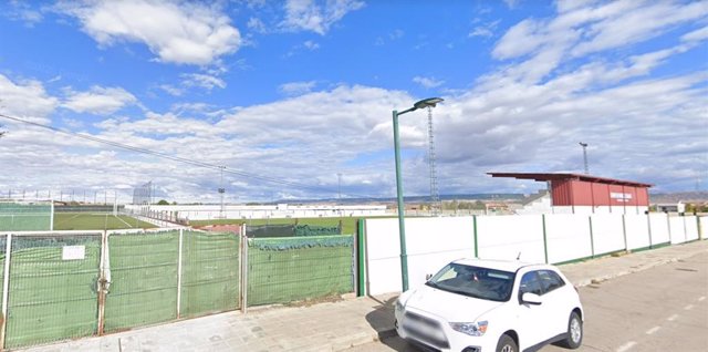 Archivo - Imagen del campo de fútbol 'La Solana' de Marchamalo en Google Street View