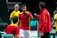 Sergi Bruguera: "Carreño ha hecho un gran esfuerzo, es bastante importante el 3-0"