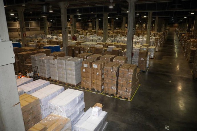 Reserva estratégica de material sanitario de la Generalitat Valenciana en Feria Valncia