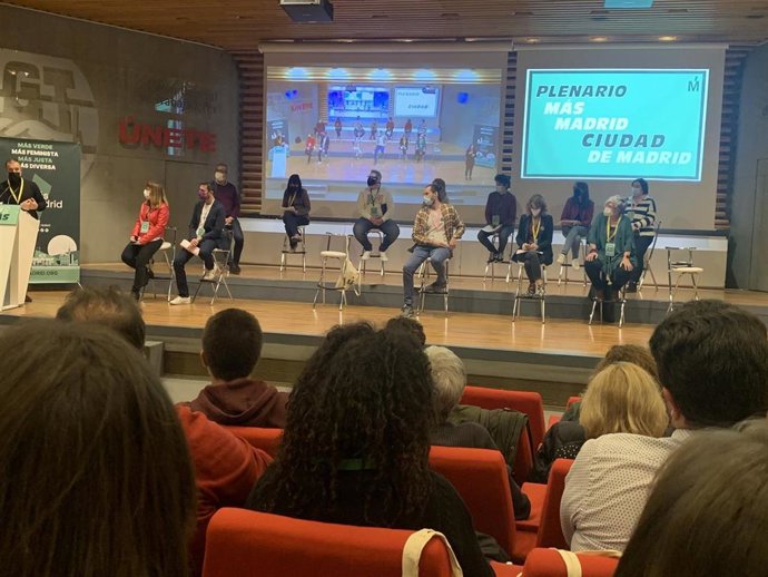 Plenario de Más Madrid Ciudad