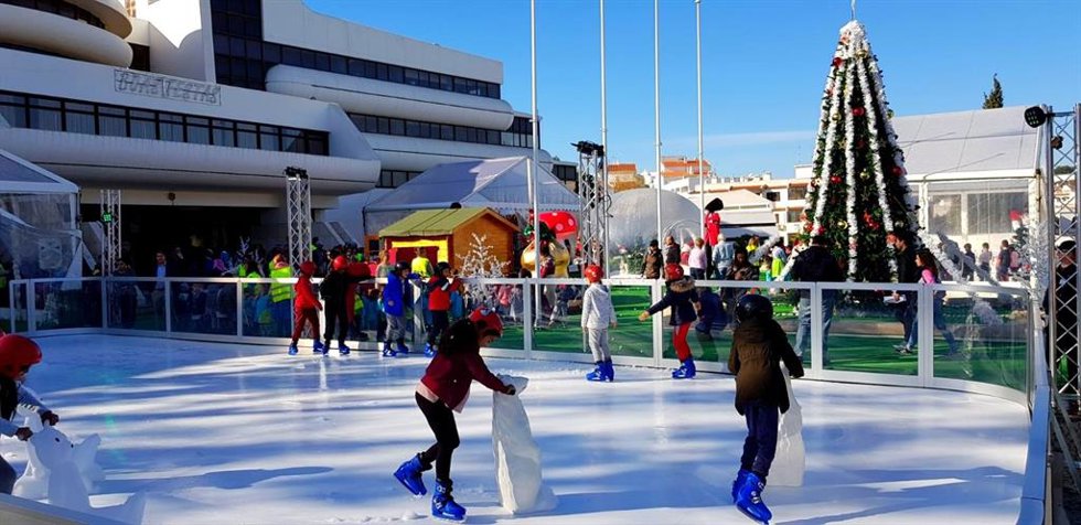 Pista de hielo de la firma Unreal Ice.
