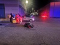 Un conductor da positivo en cuatro drogas tras un accidente en Lepe (Huelva) en el que resultó herido un repartidor