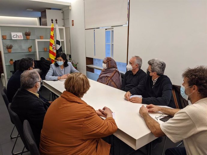 CHA se reúne con una representación del pueblo saharaui y reafirma su apoyo a sus "justas y legítimas" reivindicaciones.