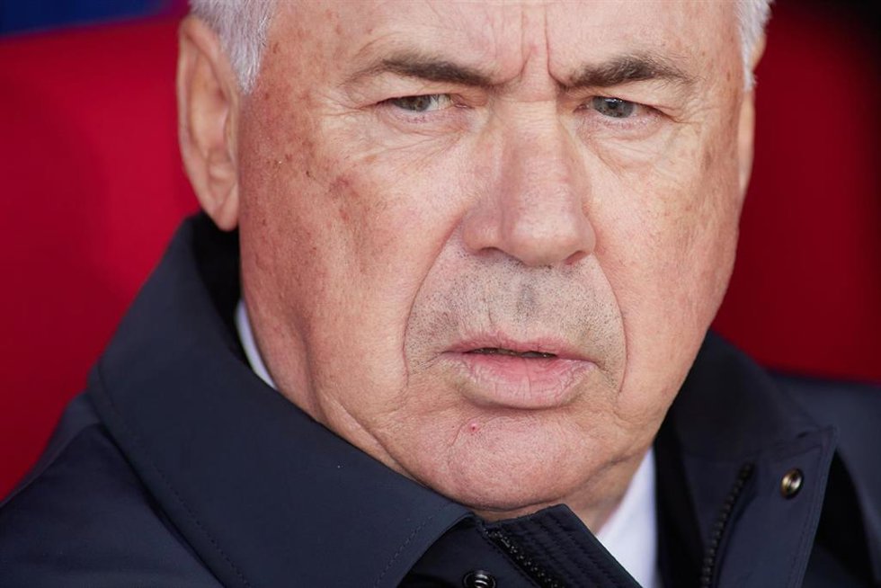 El entrenador del Real Madrid, Carlo Ancelotti