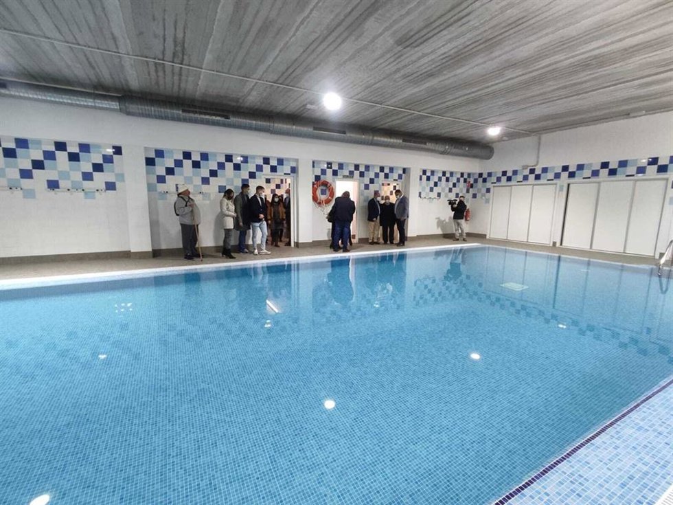 La nueva piscina de El Rubio