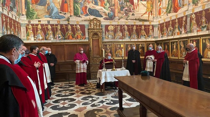 Toma de posesión del nuevo deán del cabildo primado de Toledo