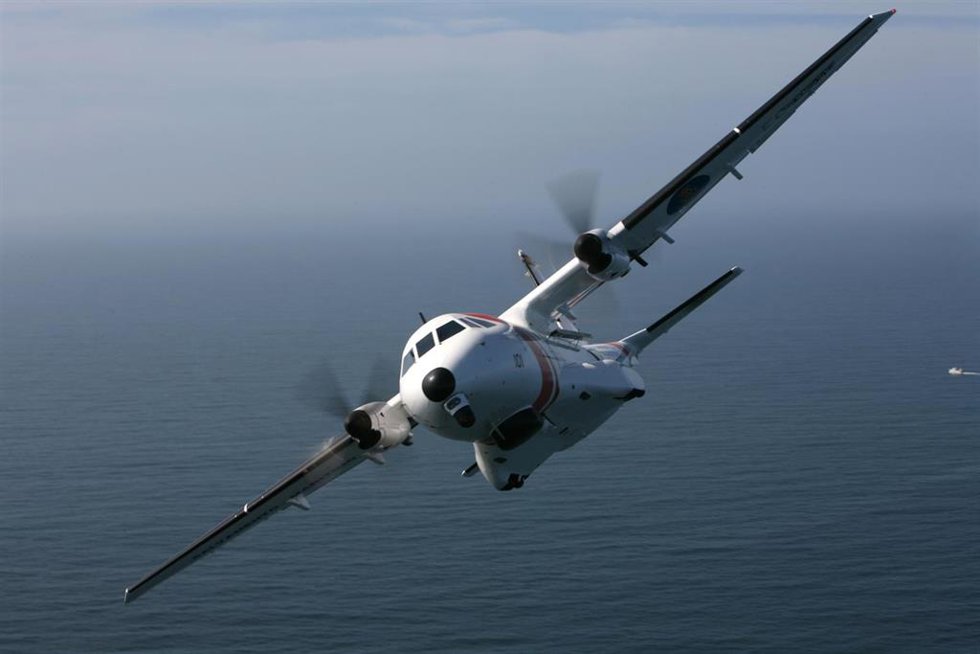 Archivo - Avión de Salvamento Marítimo