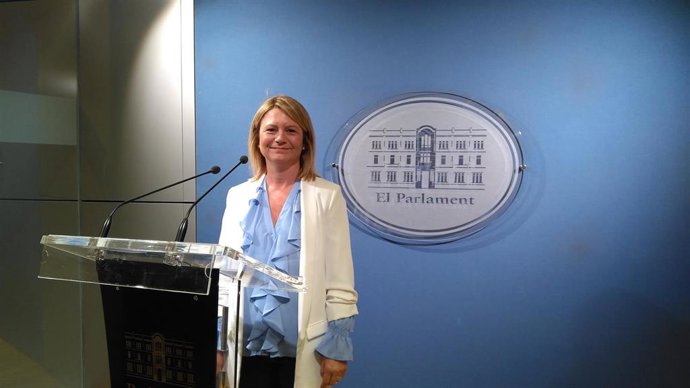 Archivo - Nuria Riera, diputada del PP balear. Archivo.