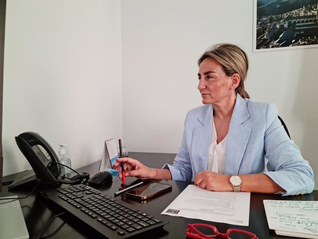 Archivo - La alcaldesa de Toledo, Milagros Tolón, en una foto de archivo