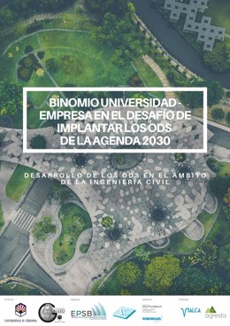 Cartel de la jornada 'Desarrollo de los ODS en el ámbito de la energía y la Ingeniería Civil'.