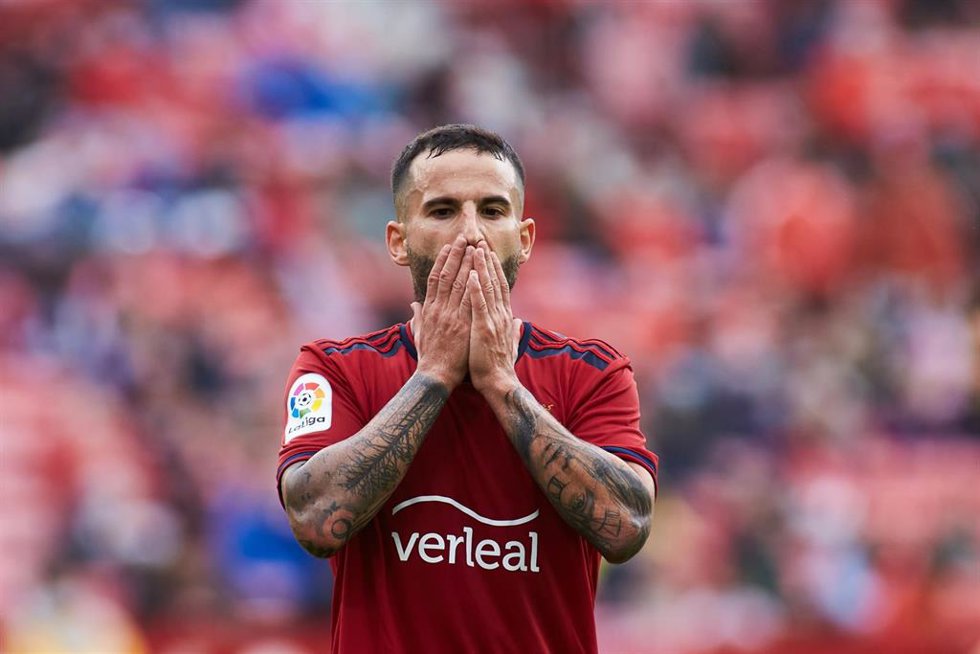 Rubén García con Osasuna