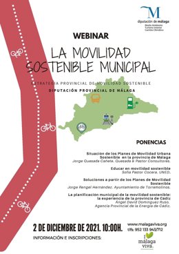 La Diputación de Málaga forma a los ayuntamientos en materia de movilidad urbana sostenible