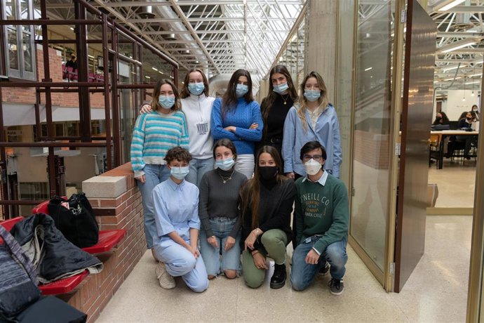 Estudiantes de Diseño que han presentado los proyectos