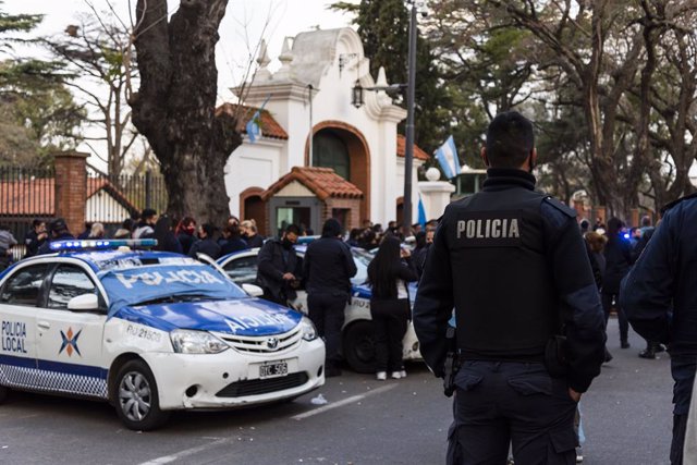 Archivo - Protesta de policías en Buenos Aires