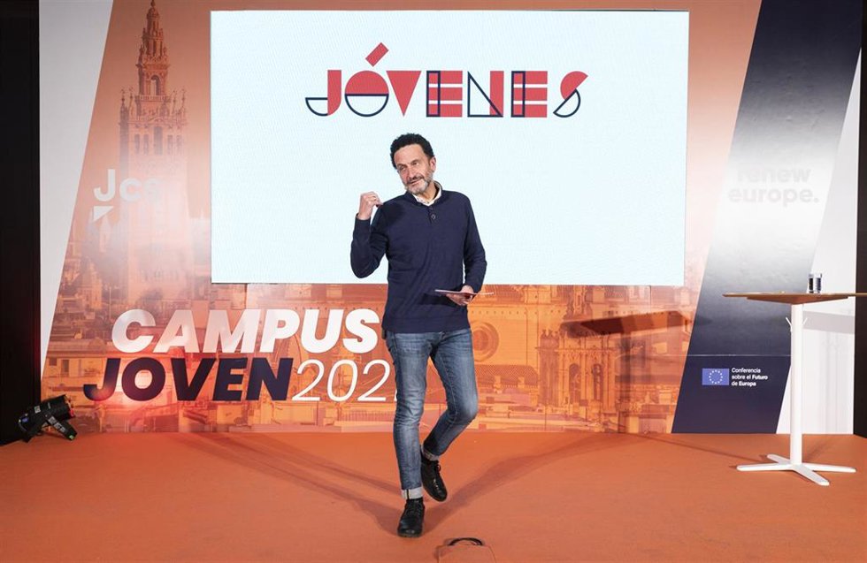 El vicesecretario general y portavoz nacional de Cs, Edmundo Bal, en la clausura del Campus Joven 2021. 