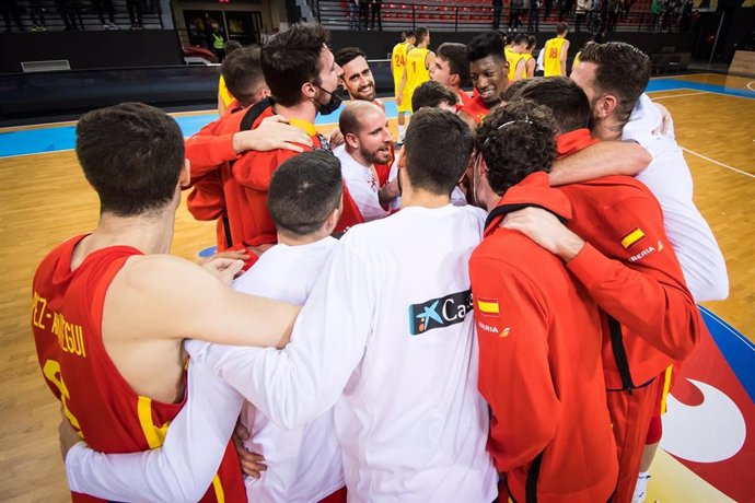 Jugadores de la selección española de baloncesto