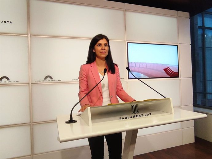 La secretria general adjunta i portaveu d'ERC, Marta Vilalta