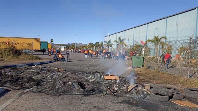 Jornada de huelga en la planta de Sagunto de Pilkington