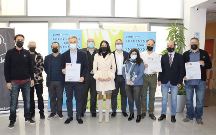 La consejera de Empresa, Empleo, Universidades y Portavocía, Valle Miguélez, entregó sellos EIBT a tres empresas de la Región