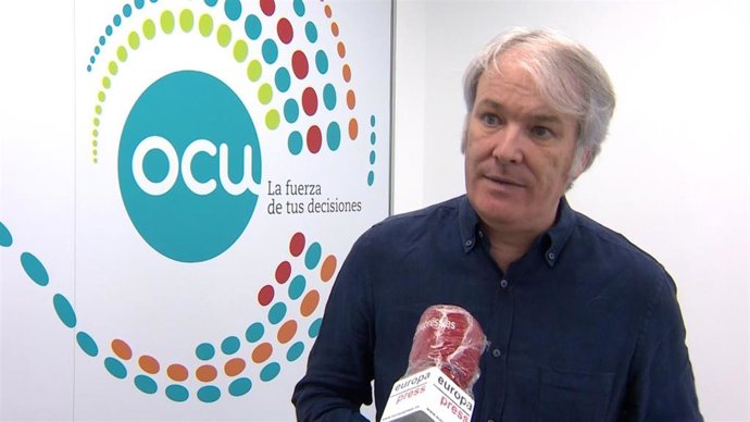 Archivo - Portavoz de la OCU, Enrique García.