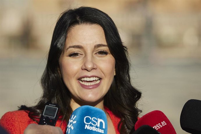 La presidenta de Ciudadanos, Inés Arrimadas.