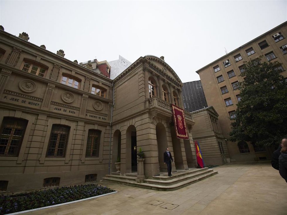 Archivo - Palacio de Navarra, sede del Gobierno foral.